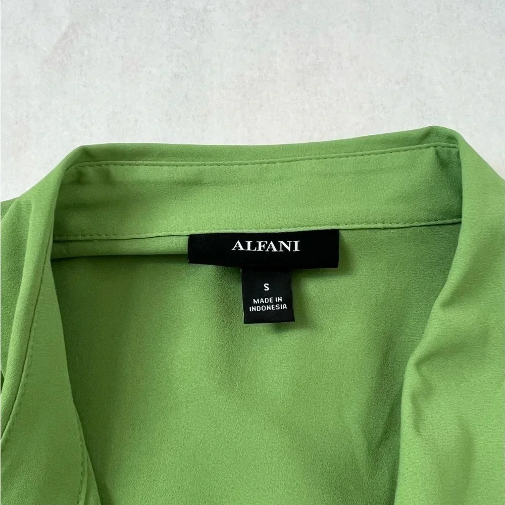 Shimmer New York Sequence Black Padded Shoulders  100% Silk Top M NWT - Picture 7 of 9